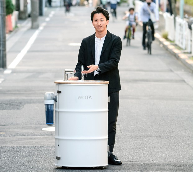 挑戦者2020：前田瑶介 WOTA代表 水道なしで500回使える手洗い機