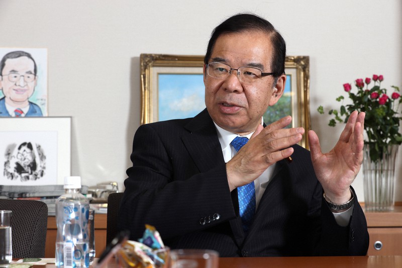 志位和夫氏=尾籠章裕撮影
