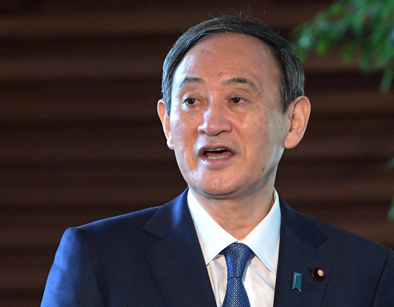菅義偉首相=首相官邸で2020年11月19日、竹内幹撮影