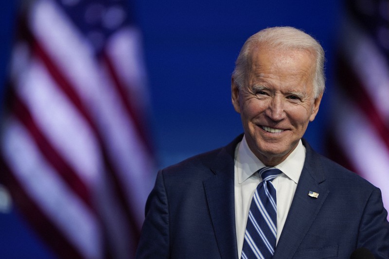 米国のジョー・バイデン前副大統領=AP