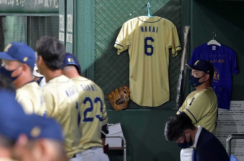 NTT西のベンチに背番号6のユニホーム 亡きチームメートに誓った勝利
