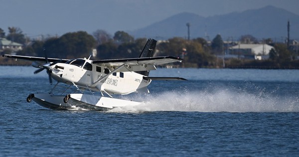 琵琶湖に水上飛行機復活なるか 半世紀ぶり運航へ実証実験 「観光の起爆
