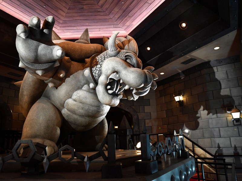 マリオカート」ARで体感 USJ、世界初の任天堂エリアを一部公開 開業は2