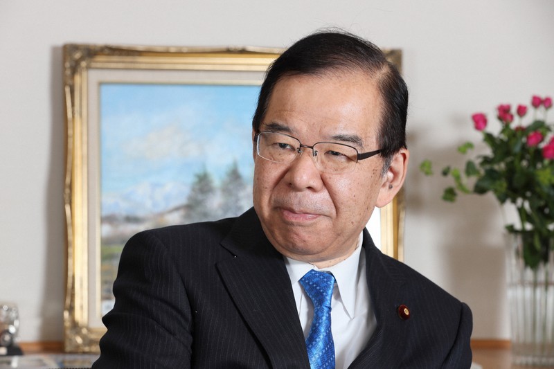 志位和夫氏=尾籠章裕撮影