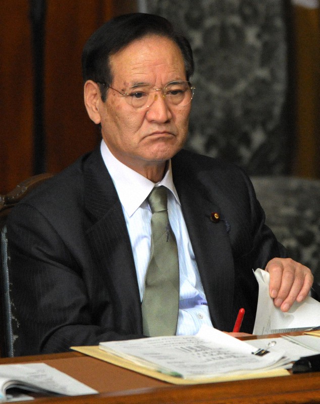 西川公也元農相=藤井太郎撮影