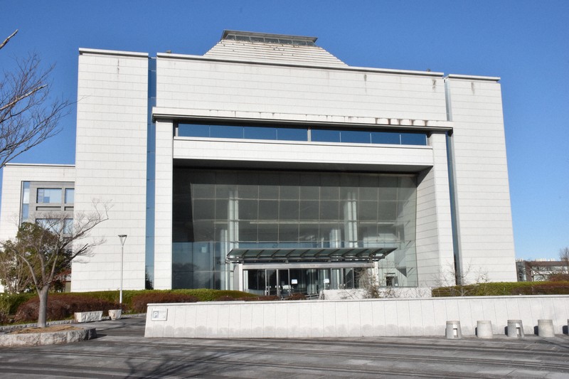 茨城県議会=水戸市笠原町で、韮澤琴音撮影