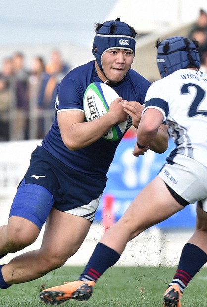 輝け！花園の星：桐蔭学園・NO8佐藤健次「目標は2連覇」 屈強な体で