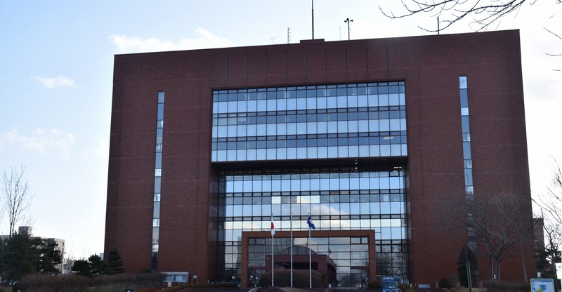 北海道函館市役所=真貝恒平撮影