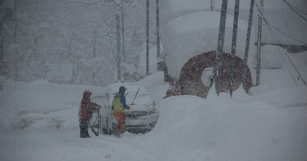 県北で記録的大雪 24時間降雪量、みなかみ最多128センチ ／群馬
