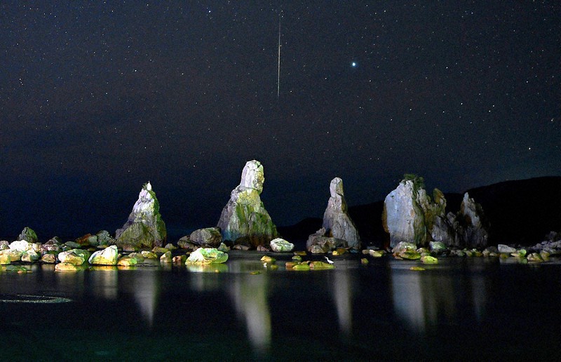 15歳のニュース 師走にきらめくふたご座流星群 山梨・和歌山・福島の