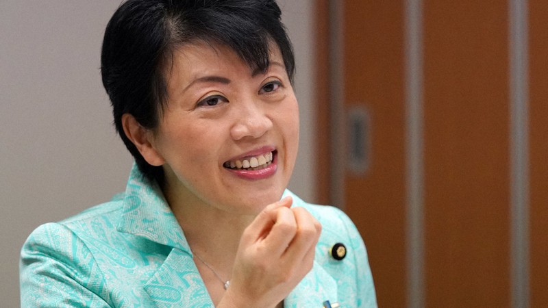 有村治子氏=藤井太郎撮影