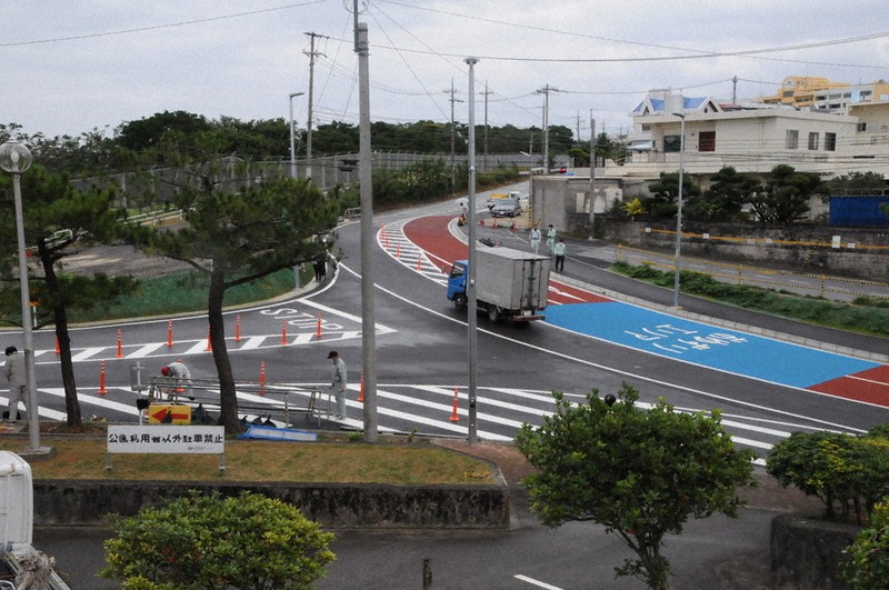 住民 針の穴ほどの面積に戦後７５年 普天間返還 わずか０ １ヘクタール 道路開通 式典で祝う 沖縄 宜野湾 毎日新聞