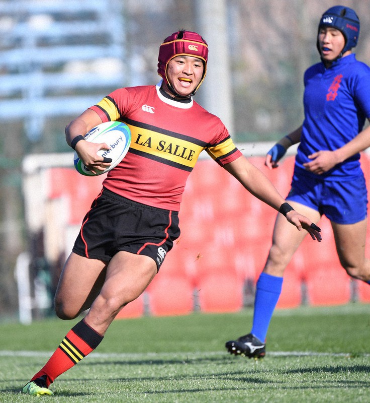 全国高校ラグビー 函館ラサール １勝 遠く 終了間際 意地のトライ 北海道 毎日新聞