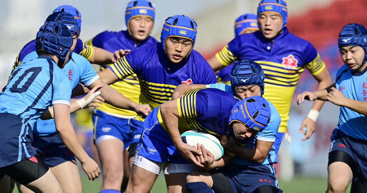 全国高校ラグビー：1回戦 京都成章、19トライ大勝 鳥取・米子工に