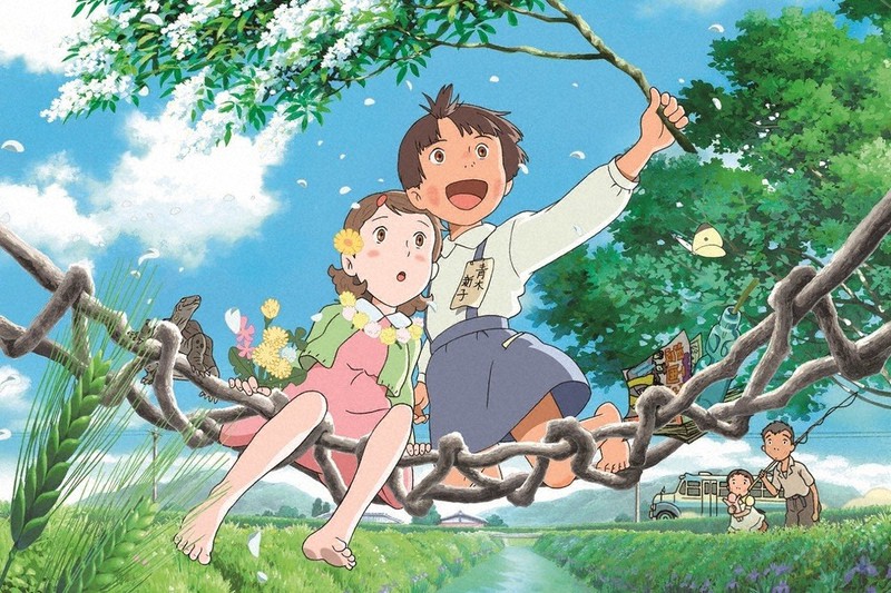 「マイマイ新子と千年の魔法」のメインビジュアル ©2009高樹のぶ子・マガジンハウス/『マイマイ新子』製作委員会