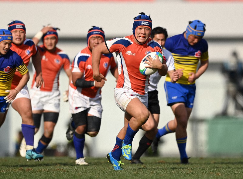 花園初8強の中部大春日丘 大学では書道部だったラグビー素人監督の3年