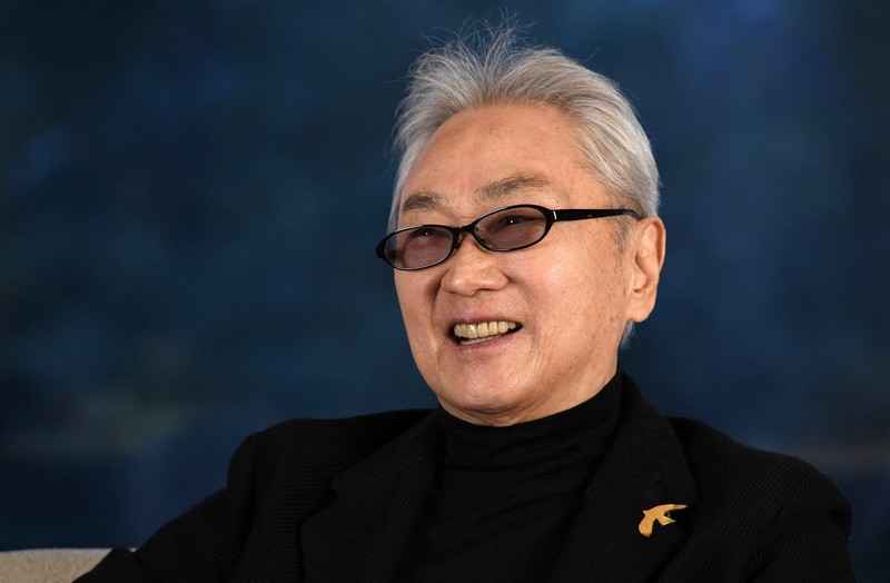 なかにし礼さん=東京都港区で2018年12月17日、竹内紀臣撮影