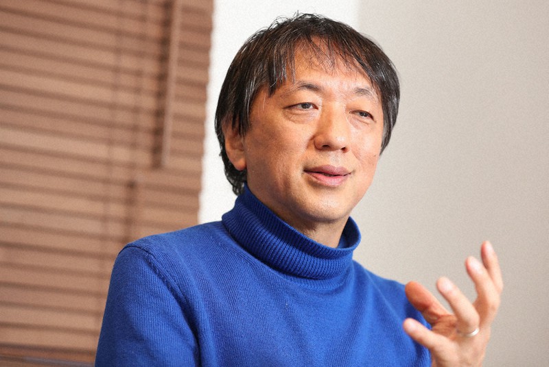 社会学者で東京都立大教授の宮台真司さん=東京都渋谷区で、玉城達郎撮影