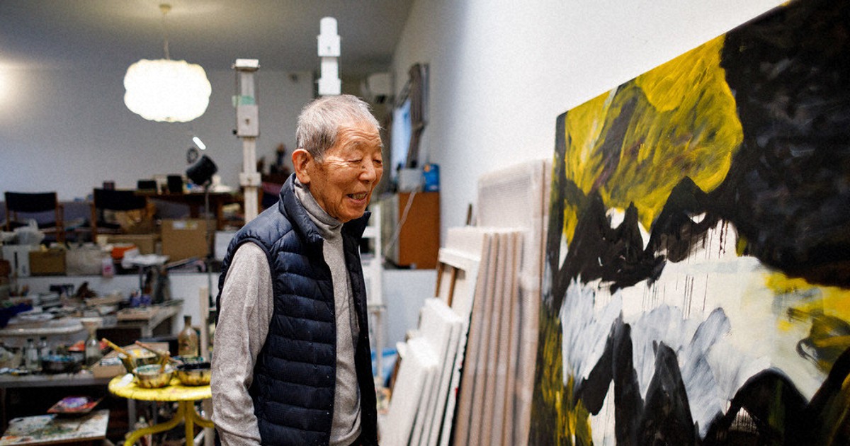 野見山暁治 「旅立ちの日」 リトグラフ サインあり 約8号 福岡