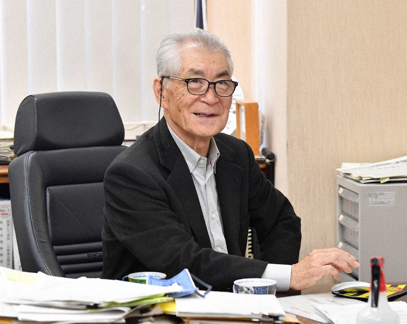 本庶佑・京都大高等研究院特別教授=川平愛撮影