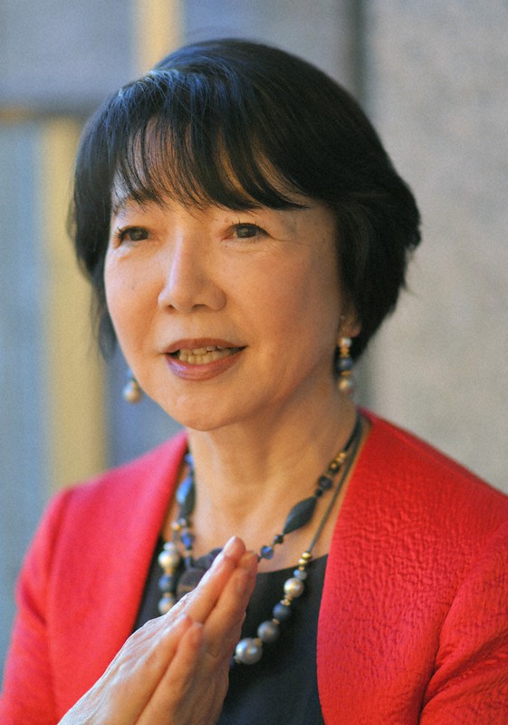 作家の高樹のぶ子さん