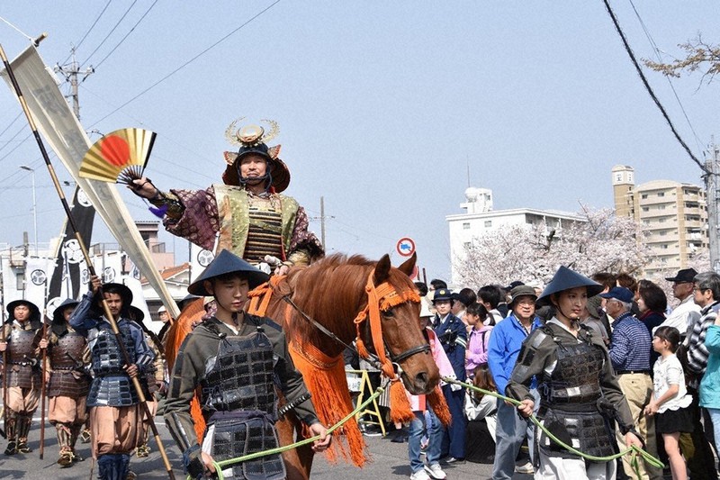 2019年の「家康行列」=愛知県岡崎市提供