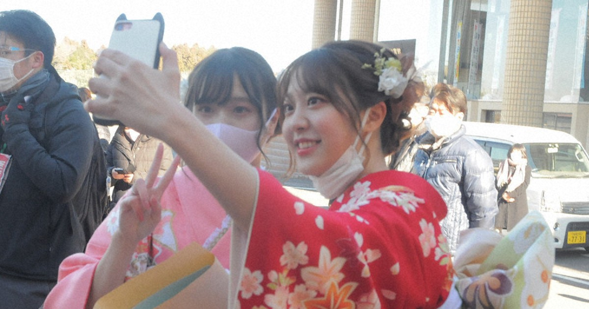 あちゃん様  成人式データ確認 成人の日》成人年齢引き下げも20歳対象の式典 未来に誓い「日本を