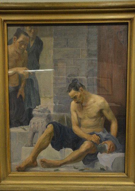 画家で書家、中村不折 足跡たどる70点 功績紹介、千曲で企画展