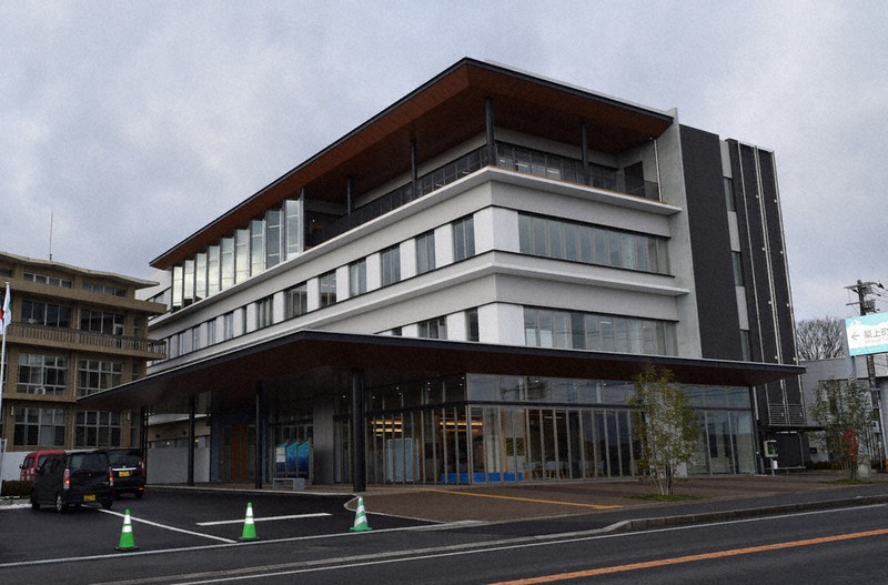 完成した新庁舎