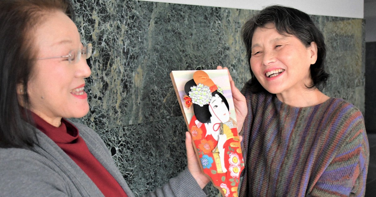 次は孫の成長見守って 68年前の祖母の押し絵羽子板 修復に感無量 毎日新聞
