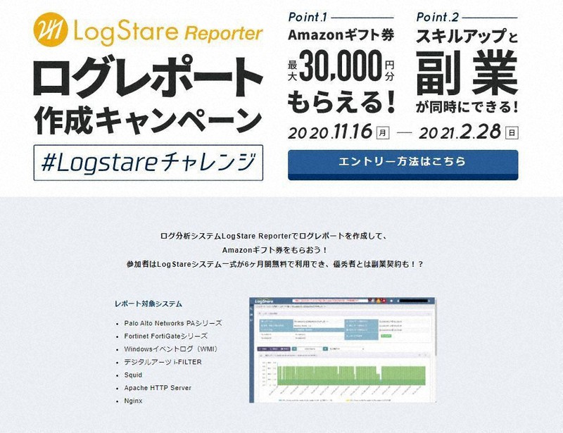 ログステアのサイト=2020年12月22日、高橋望撮影
