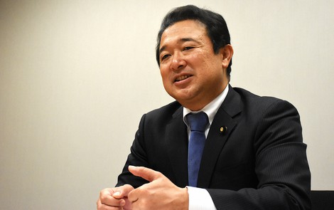 森本真治氏＝須藤孝撮影