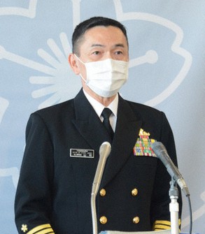 山村浩・海上幕僚長=松浦吉剛撮影