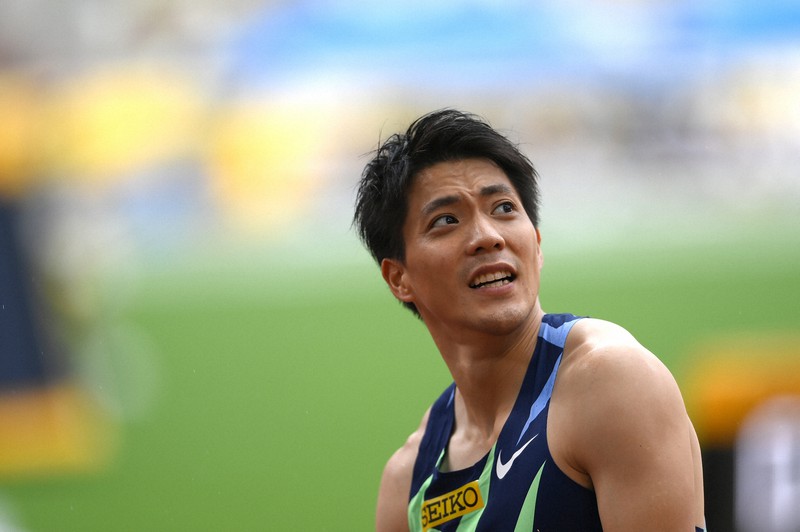 2020年は故障でわずか1試合の出場に終わった山県亮太。再起を期すシーズンとなる=東京・国立競技場で2020年8月23日、久保玲撮影