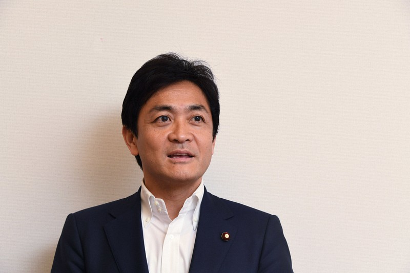 玉木雄一郎氏=根岸基弘撮影