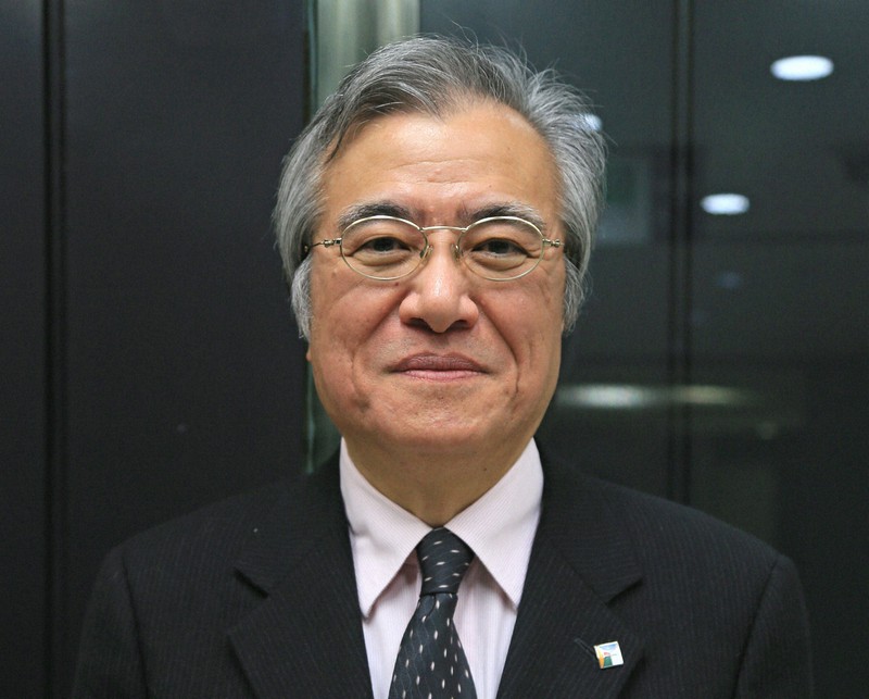 坂村健氏=2013年2月撮影