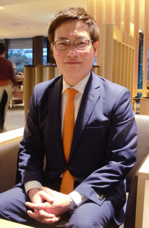 自民党の秋本真利衆院議員=田辺佑介撮影