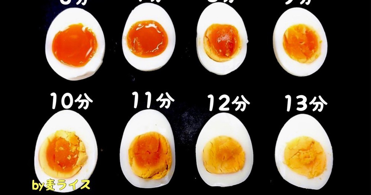 クックパッドニュース 一生使える レストランシェフが作った ゆで卵の時間表 が超絶便利 毎日新聞
