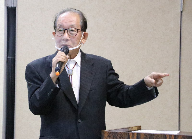 治水事業を批判した石崎さん
