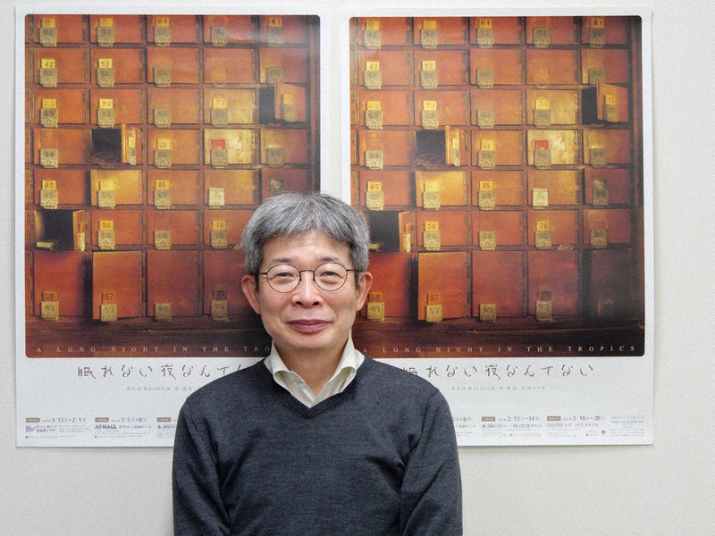 「青年団」主宰の平田オリザ=大阪市北区で2021年1月6日午後2時58分、関雄輔撮影