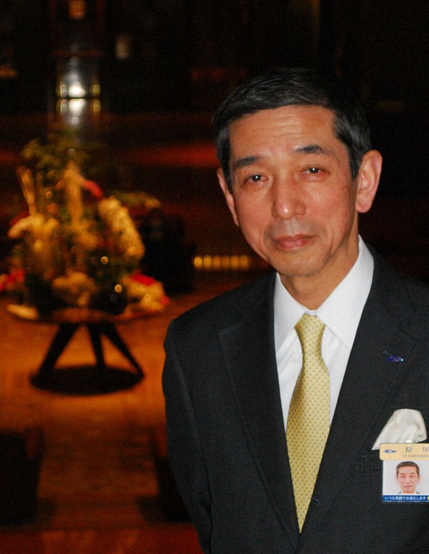 京都ホテルオークラ総支配人の原田肇さん=京都市中京区で2021年1月26日、大川泰弘撮影