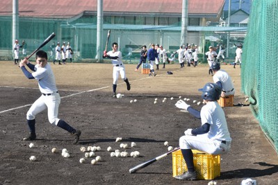 山梨県強豪校 東海大甲府高校野球部遠征用バッグ 選手実使用