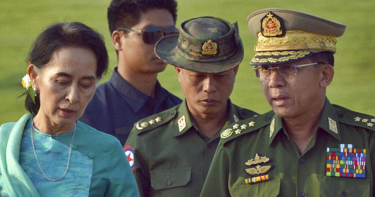 Military stages coup in Myanmar, detains Aung San Suu Kyi - The Mainichi