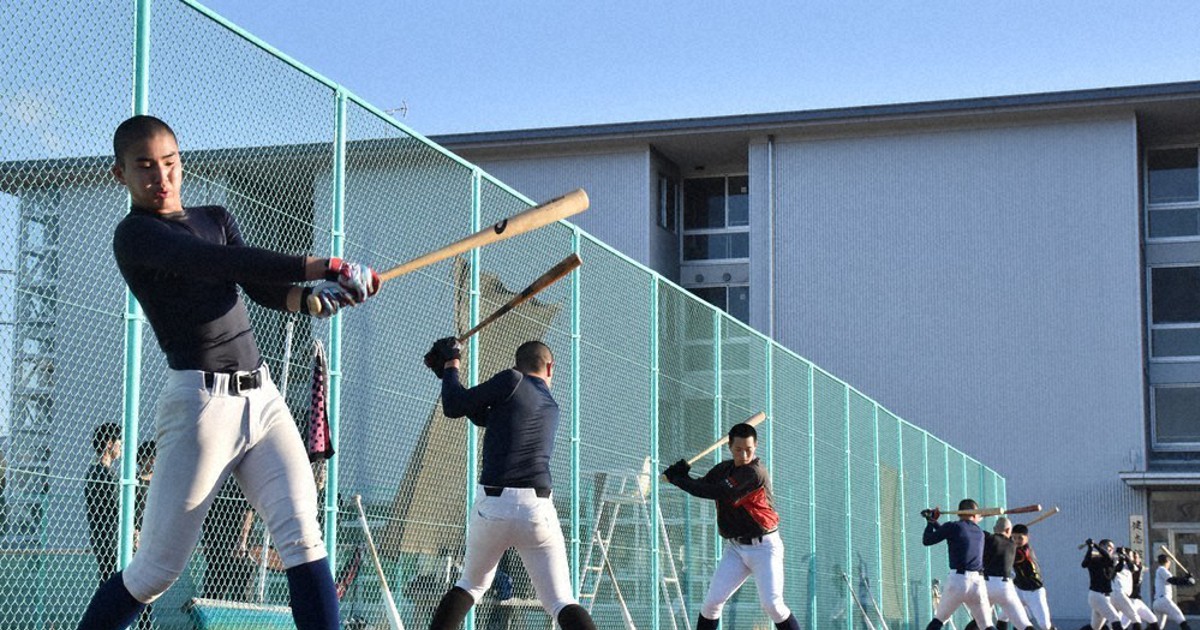 第93回選抜高校野球 智弁学園、強力打線に磨き 素振り毎日1200本