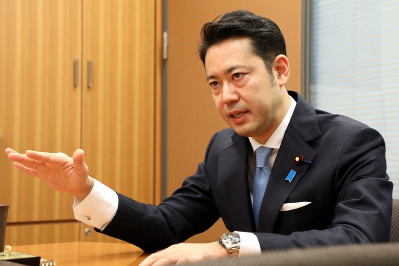 大塚拓氏=岡本同世撮影