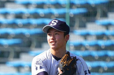 わたしの新庄 ３回目のセンバツへ ８ 好機に 燃えるタイプ 平田龍輝選手 ２年 広島 毎日新聞