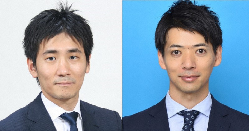 花村遼氏(左)と田原健太朗氏