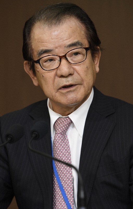 NHK経営委員会の森下俊三委員長=藤井達也撮影