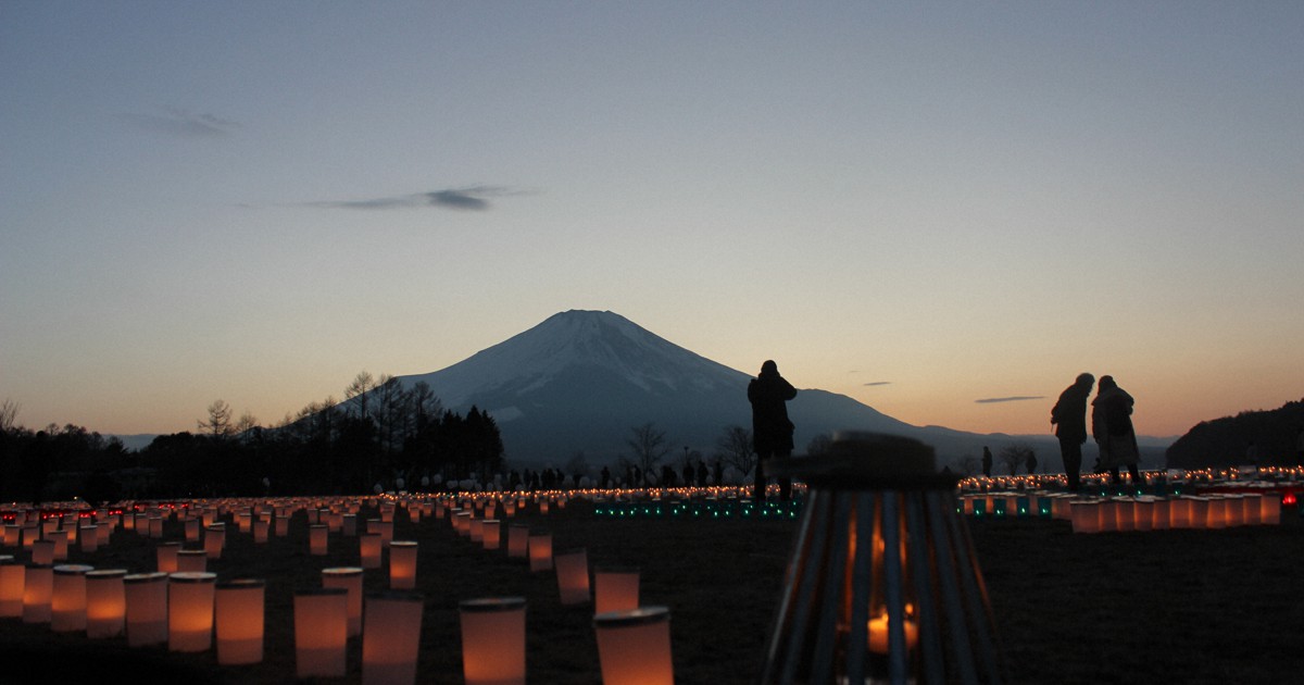 Japan Photo Journal: 6,000 ice candles, 100 lanterns glow in