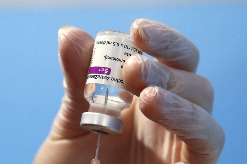 英製薬大手アストラゼネカの新型コロナワクチン=AP